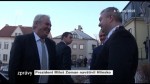 Prezident Miloš Zeman navštívil Hlinsko